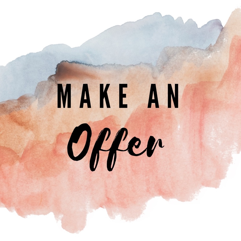 💫 Make me an offer on any of my items 💫